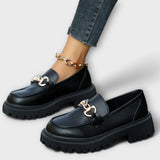 Dámske Plateau Loafer topánky s moderným štýlom