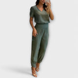 Irmelinda - Elegantný set sveter a nohavice