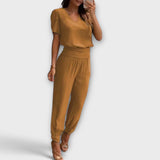 Irmelinda - Elegantný set sveter a nohavice