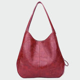 Nadčasová kožená kabelka